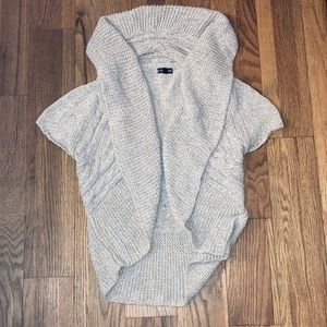 Short sleeve wrap cardigan